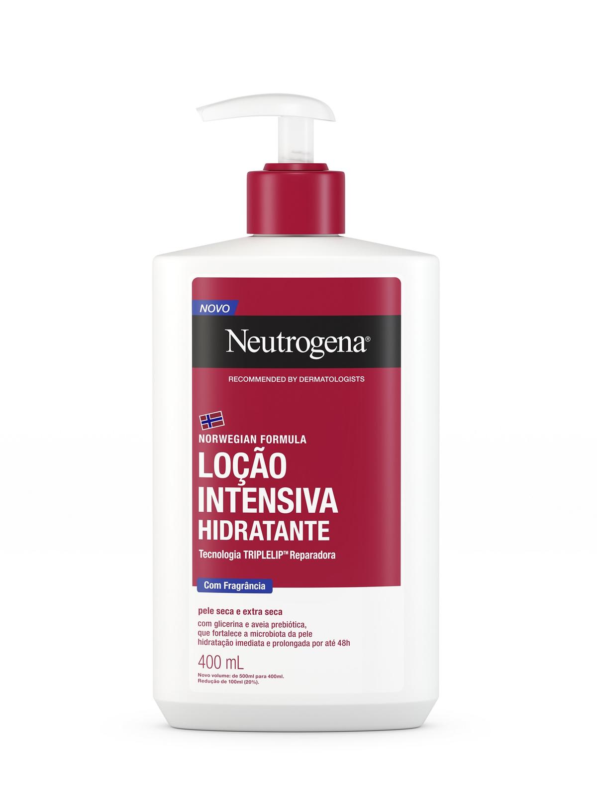 Hidratante Corporal Intensivo NEUTROGENA® Norwegian com fragrância, 400mL